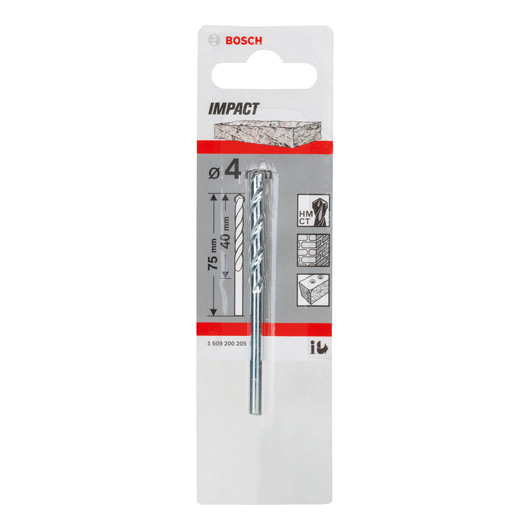 4mm (5/32") Masonry Drill