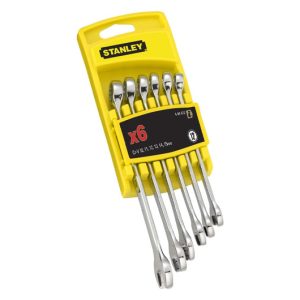 6Pc Metric Combination Spanner Set 10, 11, 12, 13, 14, 15mm