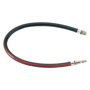 Air Line Whip Hose, 600mm, 1/4" BSP