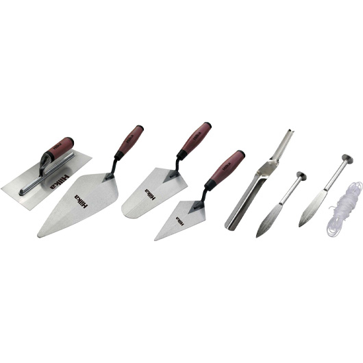 Builders Trowel Set 6 Piece Soft Grip