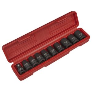 10pc 1/2"Sq Drive Impact TRX-Star* Female Socket Set