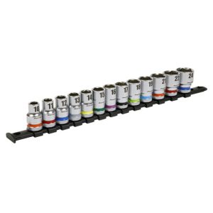 13Pc 1/2"Sq Drive Socket Set - Platinum Series