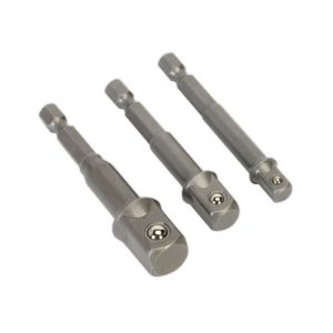 Power Tool Socket Adaptor Set 3pc