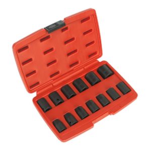 13pc 1/2"Sq Drive Impact Socket Set