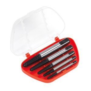 5pc Helix Type Screw Extractor Set