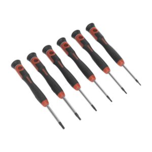6Pc Precision Trx-Star Driver Set - T5, T6, T7, T8, T10, T15