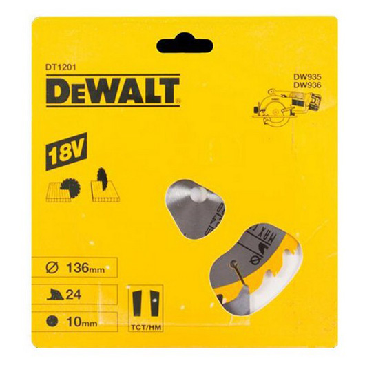136mm x 10mm x 24T Trim Saw Blade