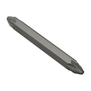 Pack of 5 60mm Double Ended Pozi PZ2 Screwdriver Bits