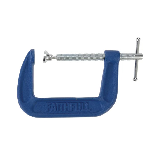 Medium-Duty G-Clamp 75mm (3in)