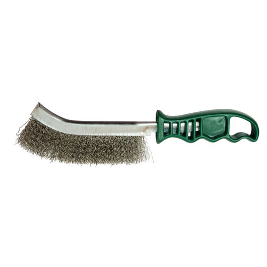 Plastic Handle Stainless Steel Wire Brush