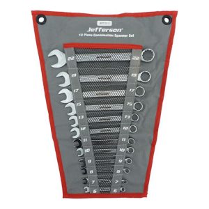 Combination Spanner Set MM 12 Pce 6-22mm