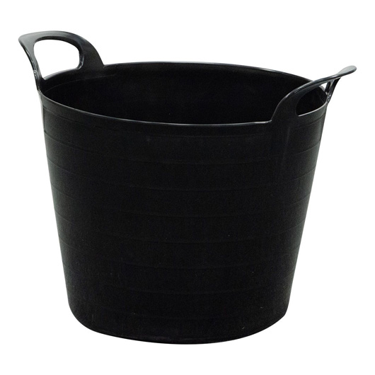 26 ltr Black Flexi Tub
