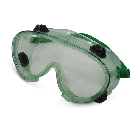 Clear Safety Googles. Indirect Ventilation