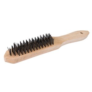 Brassed Wire Brush - 4 Row