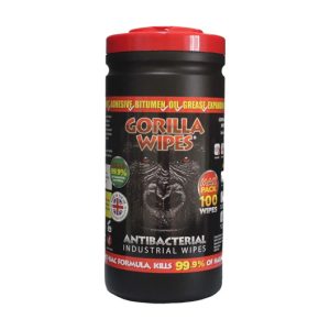 Gorilla Wipes Gorilla Wipe Original Anti-Bacterial Max 20 x 30cm, Pack of 100