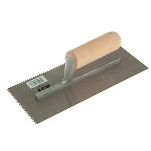 11" (280mm) Notched Trowel - V Serration