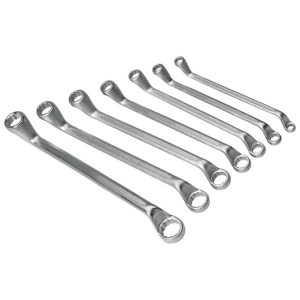 6Pc Ring Spanner Set 3/8 - 1" AF
