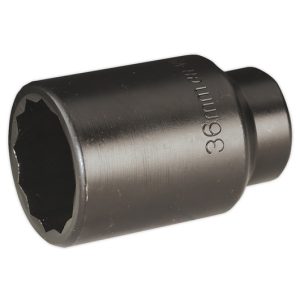 36mm Bi-Hex 1/2"Sq Drive Deep Impact Socket