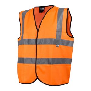 BX-300 Hi-Vis Orange Waistcoat - XL (48in)
