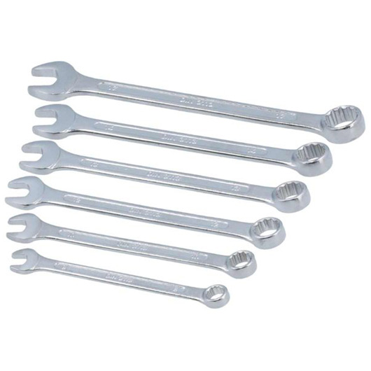 Combination Spanner Set - 6 Piece  8mm - 17mm