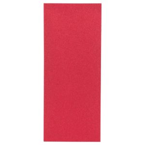 Sander Sheet for Wood, Unpunched Clamped, 115mm x 280mm, P80 Grit, Silver, Pack of 10