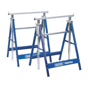 Pair of Telescopic Trestle/Saw Horse, 685 x 585mm