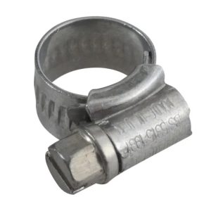 Zinc Protected Hose Clip 9.5 - 12mm (3/8 - 1/2in)
