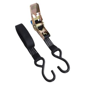 400kg MBS Ratchet Lashing x 4mtr c/w "S" Hooks