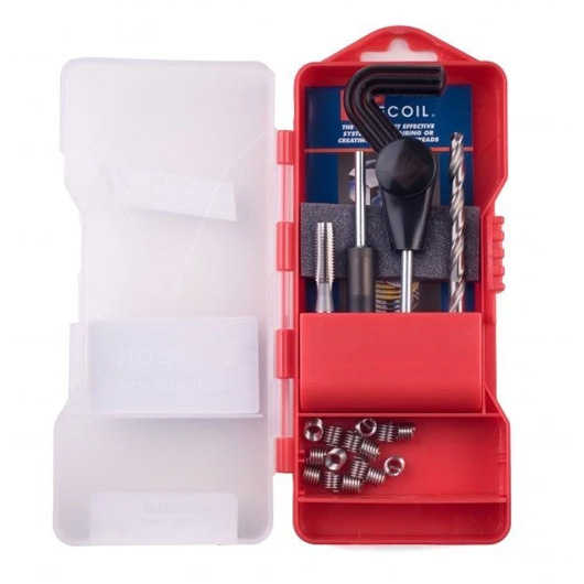 Recoil 37168 Metric Thread Repair Kit Medium M16.0 - 1.50 Pitch 6 Inserts