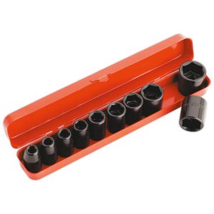 Premier Impact Socket Set 1/2"Sq Drive 10pc