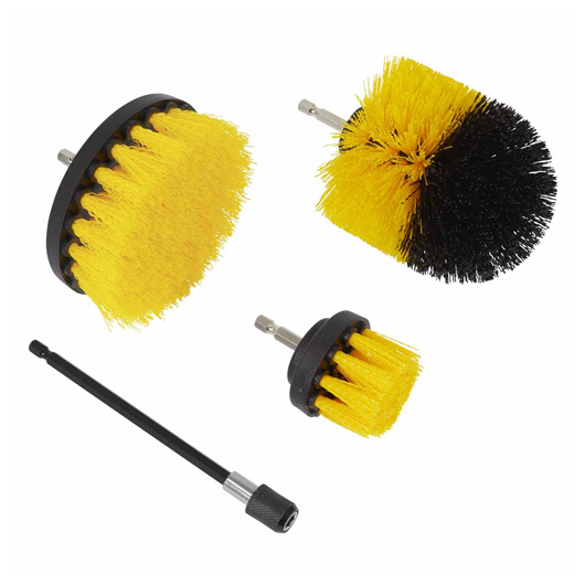 Drill Brush Set 4pc